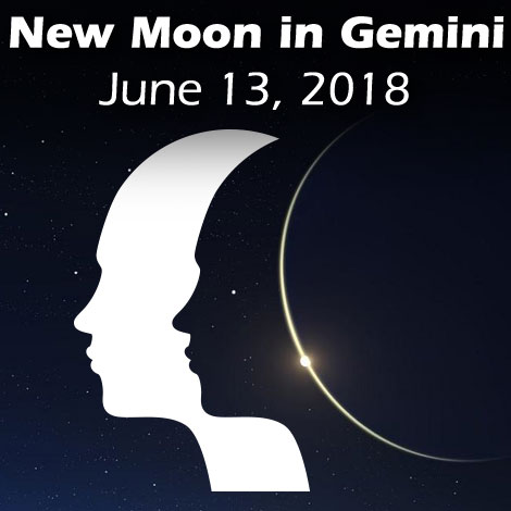 New Moon in Gemini June 13 2018